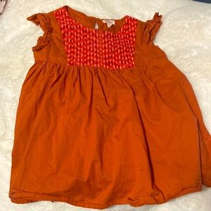 Cat & Jack Burnt Orange Blouse for girls